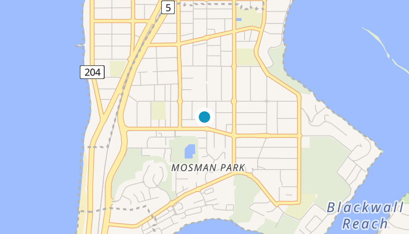 Map showing AB&H Pty Ltd location