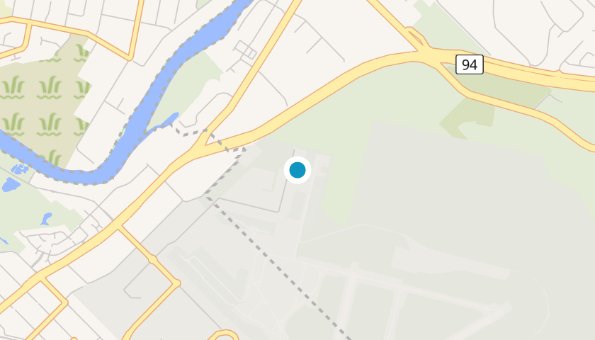 Map showing Airflite location