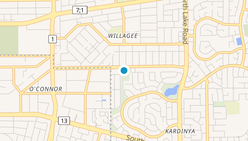 Map showing Airobotics location