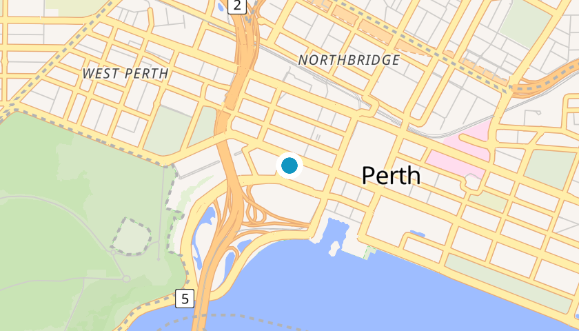 Map showing AROSE location