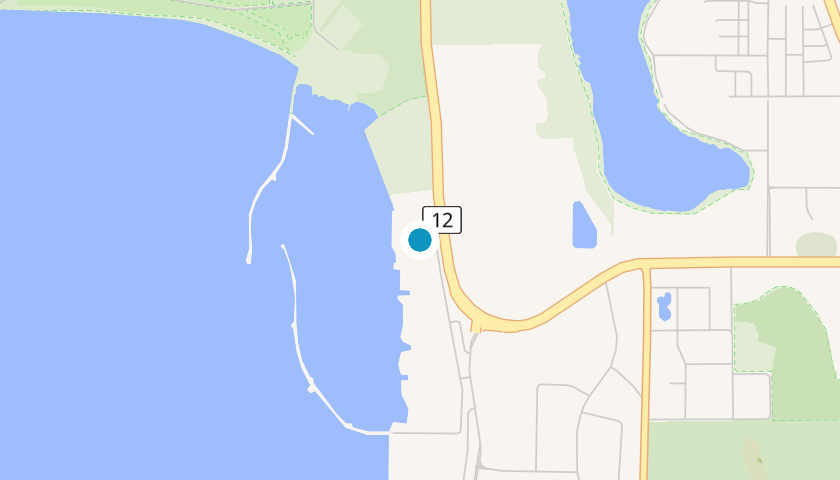 Map showing Austal location