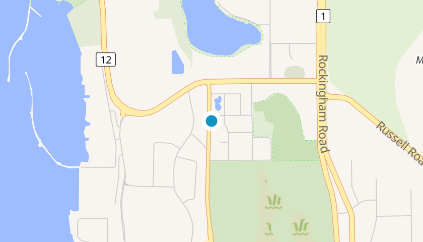 Map showing Babcock Australia Pty Ltd location