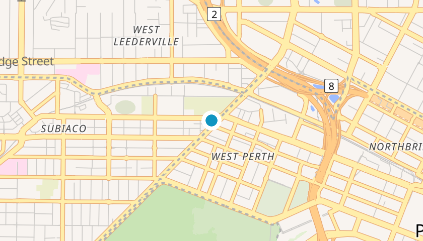Map showing Benang location