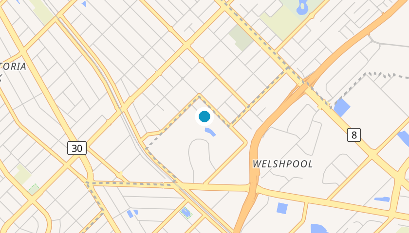Map showing Bossong Engineering location