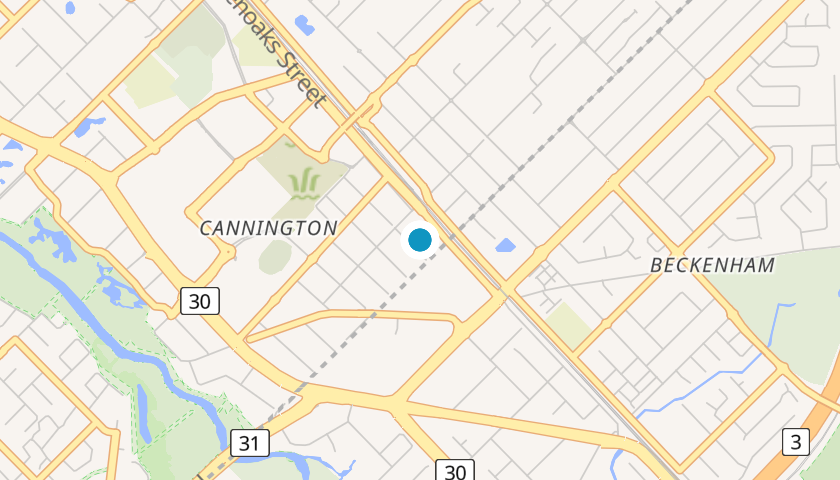 Map showing Brooksbank Valves Australia location
