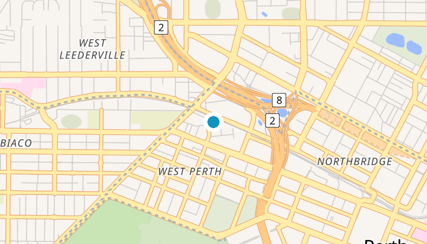 Map showing Calytrix Technologies Pty Ltd location