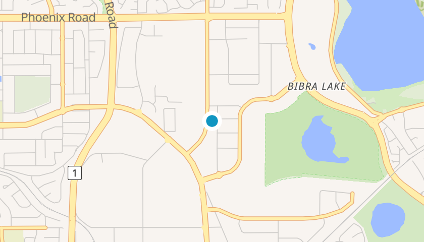 Map showing Capital Equipment location