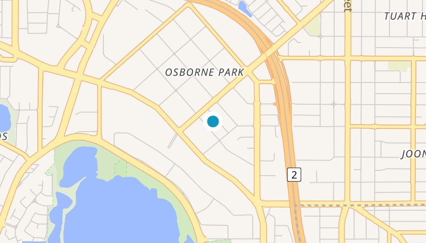 Map showing Castledex location