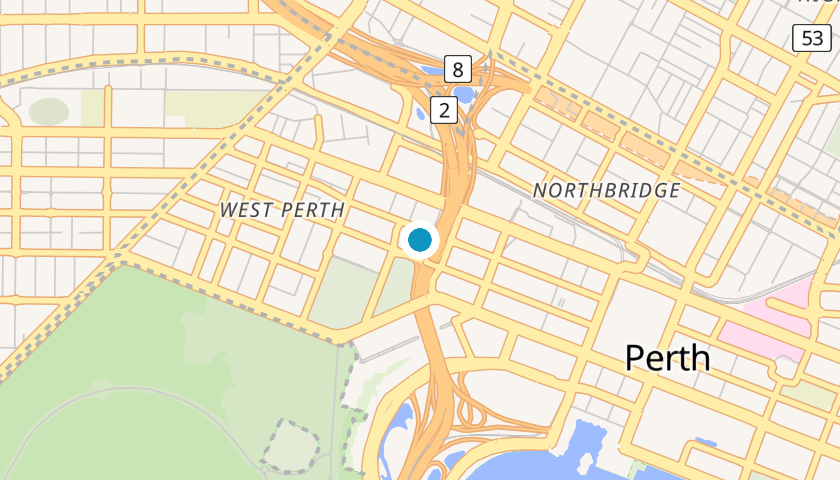 Map showing CHC Helicopters (Australia) location