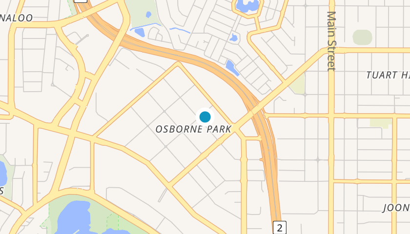 Map showing Chironix location