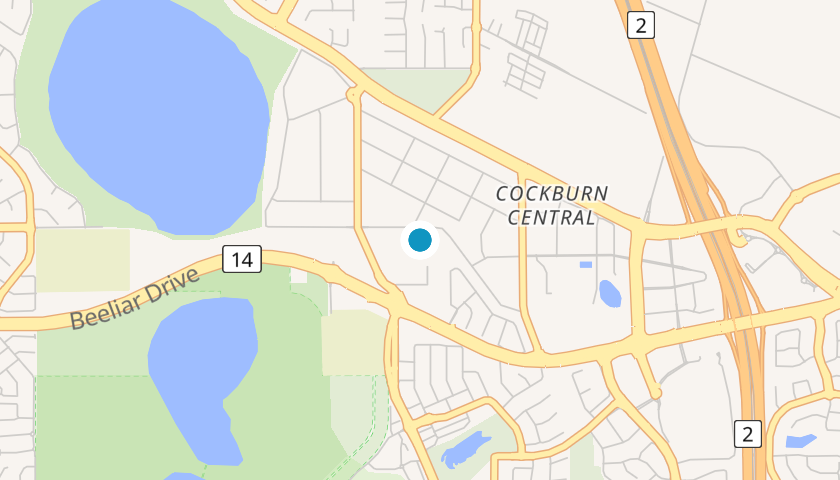 Map showing Complete Corrosion Control location