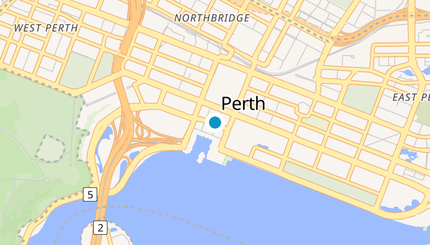 Map showing Cyan Subsea Pty Ltd location