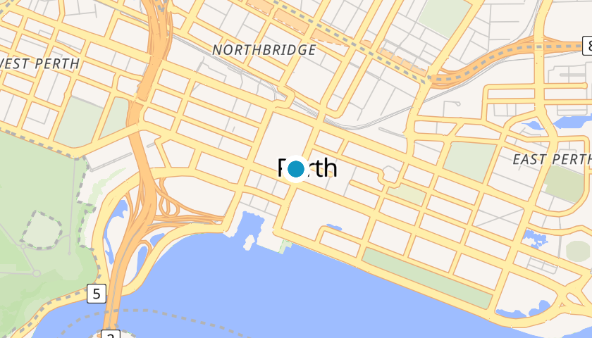 Map showing DefencIQ Pty Ltd location