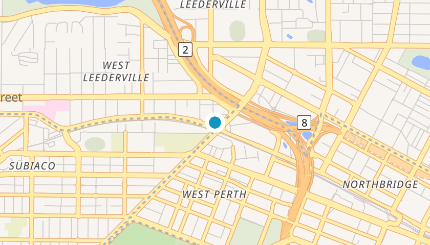 Map showing Denver Technology location