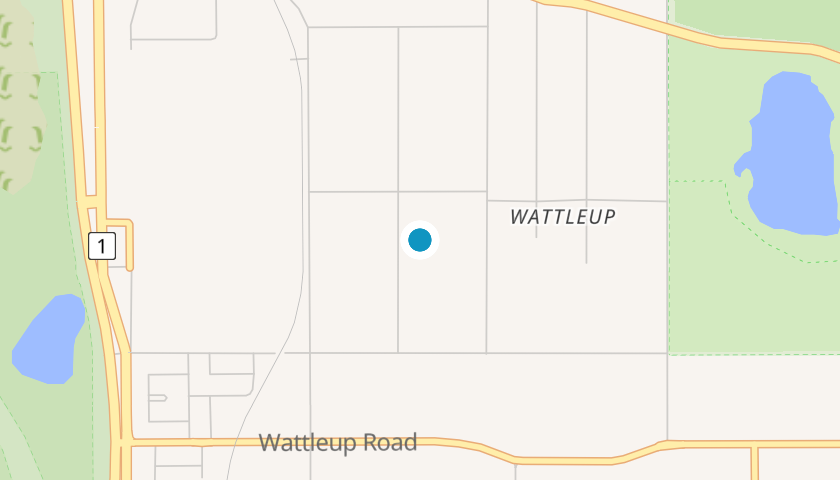 Map showing EK Contracting location