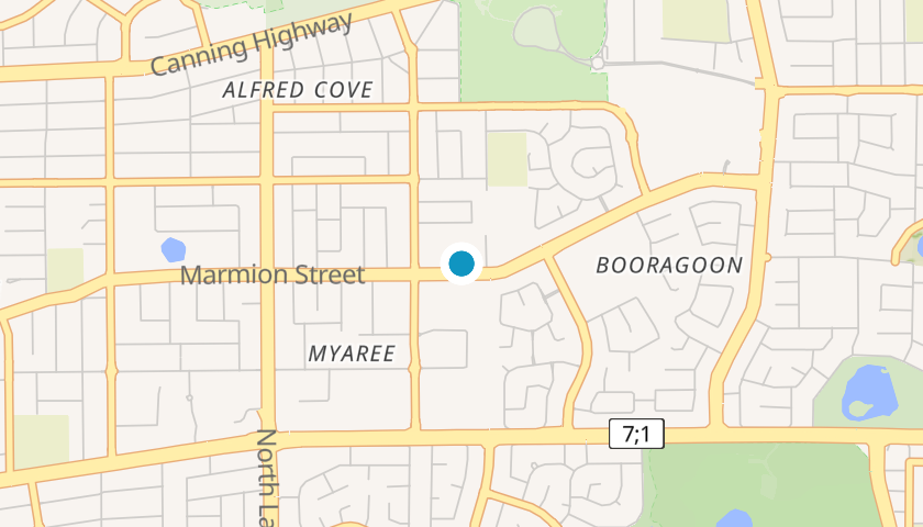 Map showing Electro Base Pty Ltd location