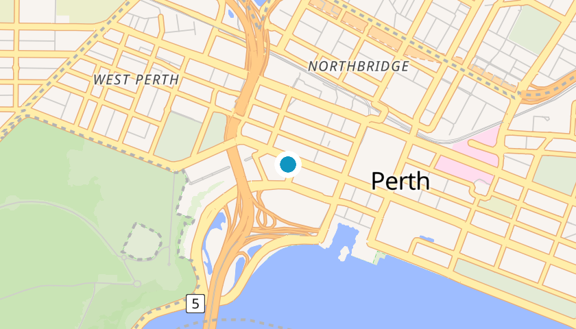 Map showing Geodetica Pty Ltd location