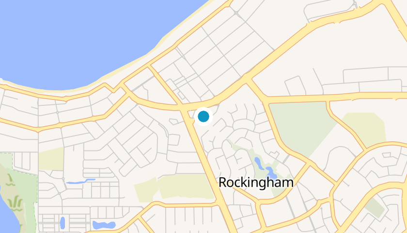 Map showing Global Coating Systems Pty Ltd location