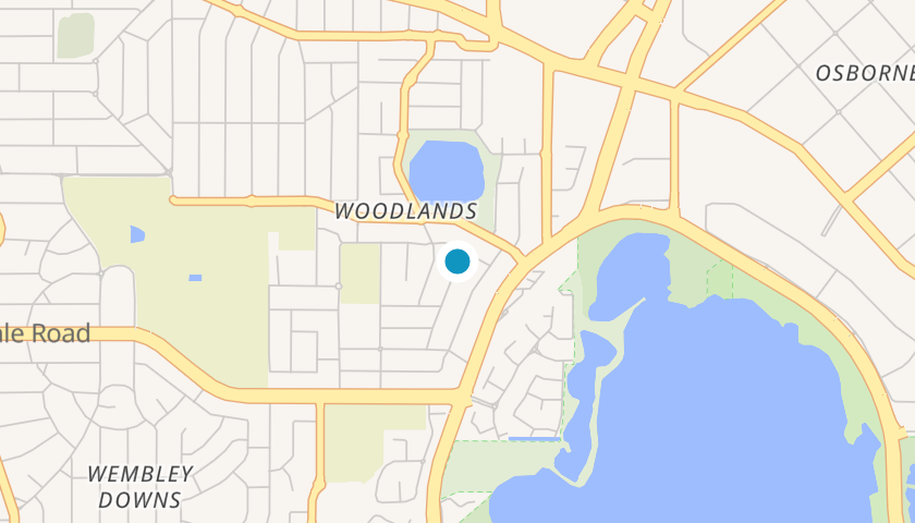 Map showing HF Advisory location