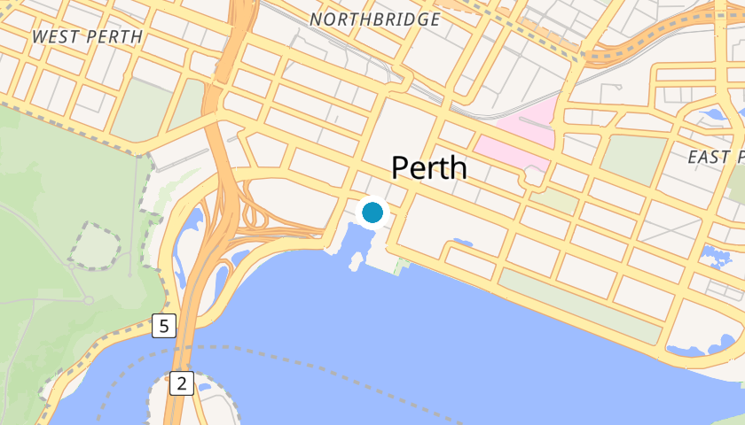 Map showing HF Integration location