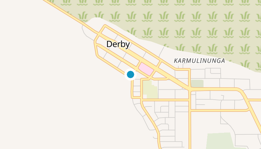 Map showing IndigiBuilt location