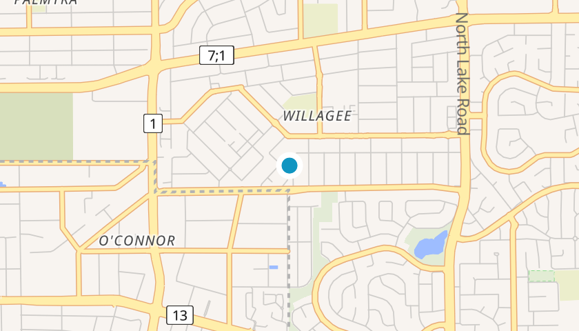 Map showing Indrus location