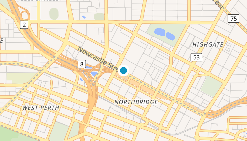 Map showing INFIN Robotics location