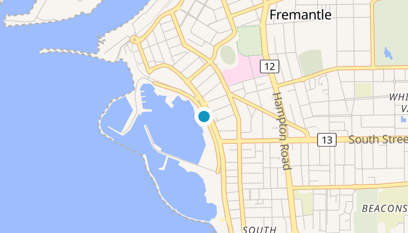 Map showing L3Harris IMSA location