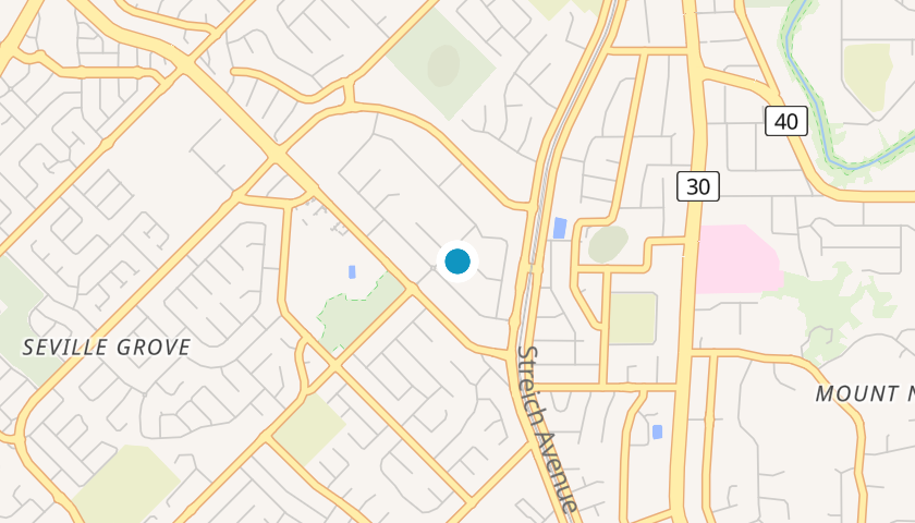 Map showing Law Castings location