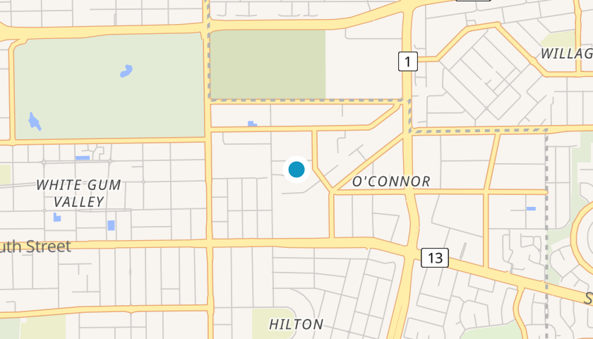 Map showing MagStealth location