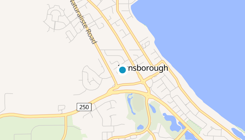 Map showing Nauticraft location