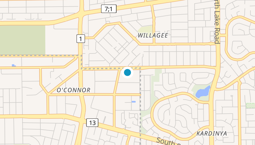 Map showing OLP Robotics location