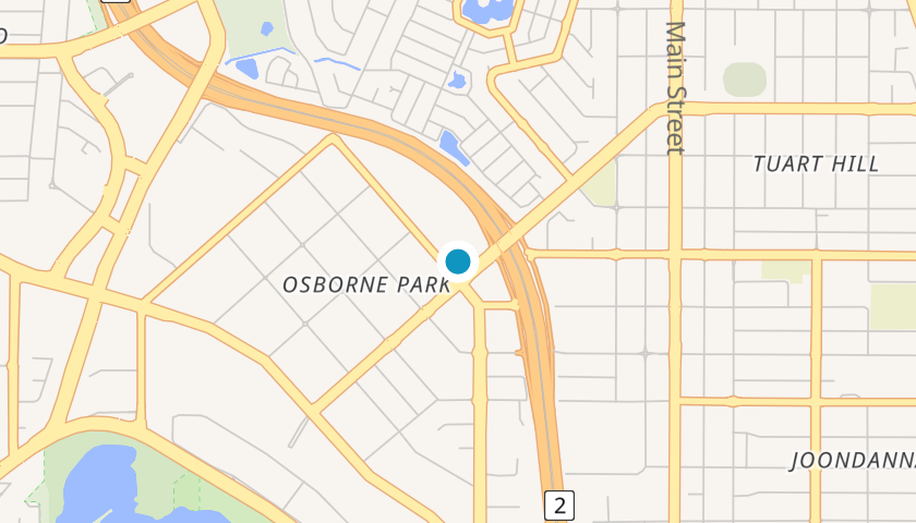 Map showing On Track Recruitment Solutions location