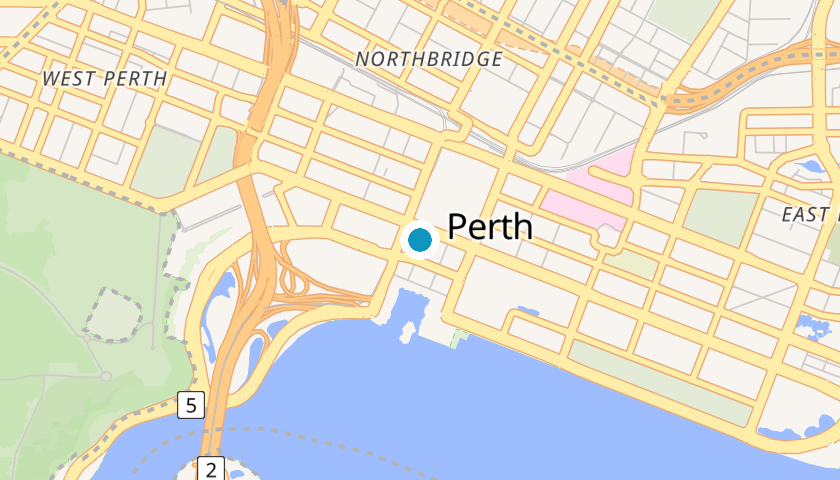 Map showing Opportuna Legal location