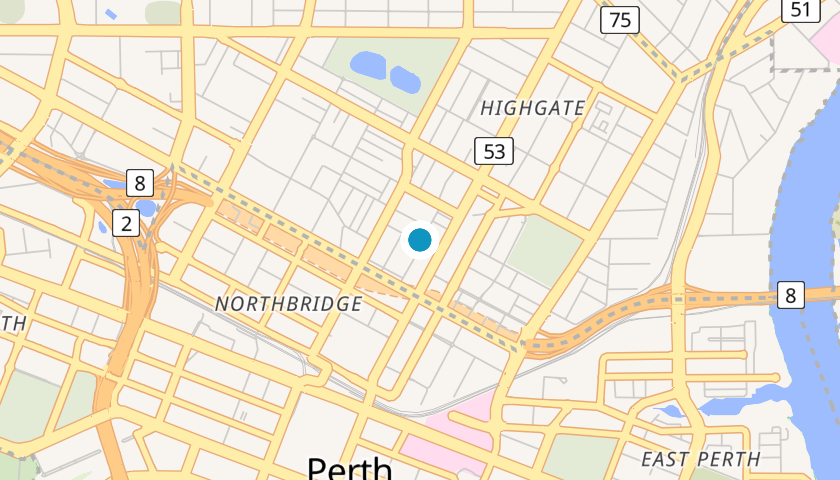 Map showing Scancam location