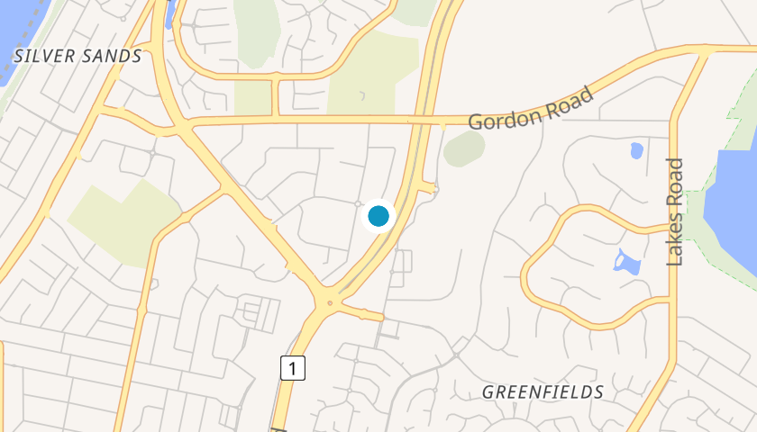 Map showing Segnut location