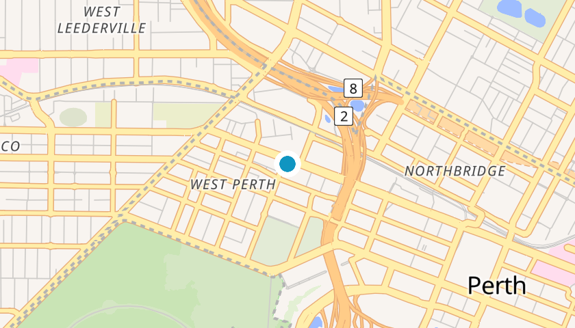 Map showing Seymour Whyte Constructions location