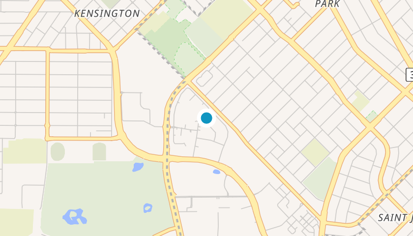 Map showing SFDesign location