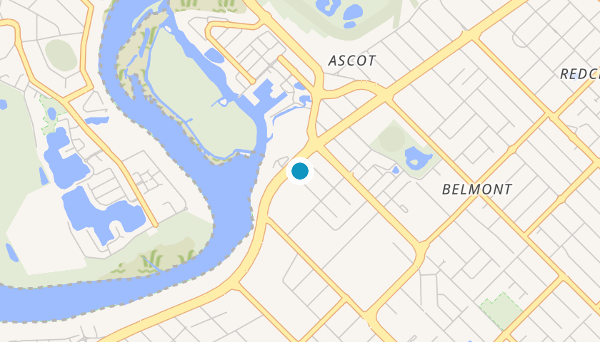 Map showing St John Ambulance WA location