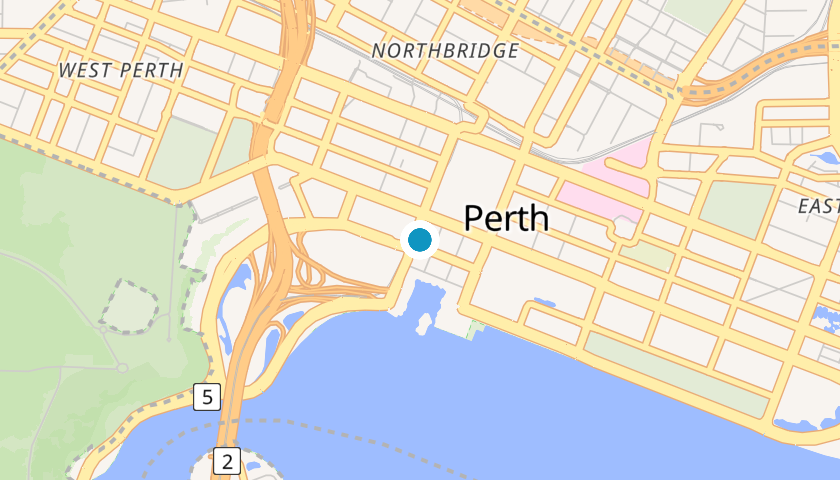 Map showing Successful Projects location