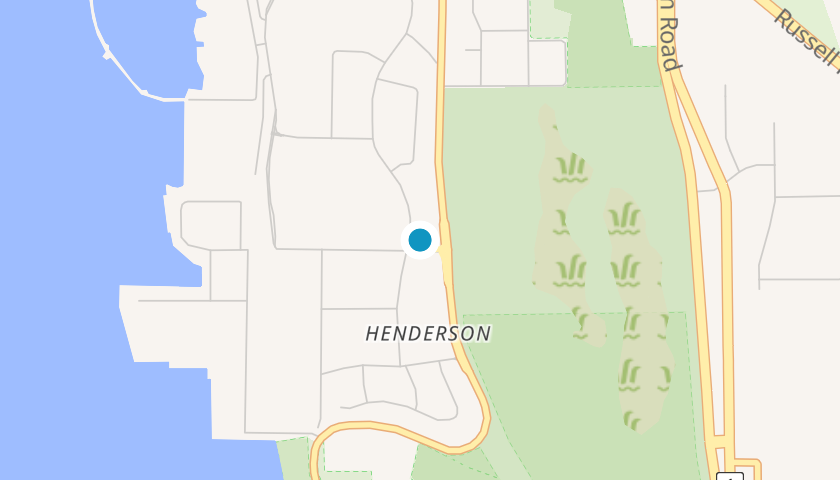 Map showing Taylor Marine location