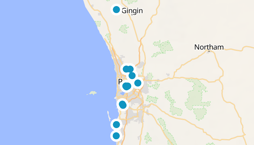 Map of Airborne Early Warning and Control