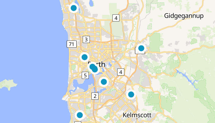 Map of CBRN (Chemical; Radiological; Biological and Nuclear)