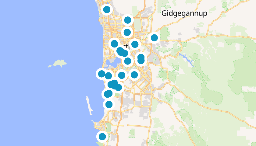 Map of Under Sea Capabilities