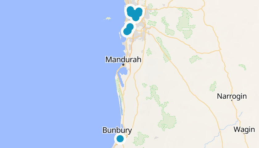 Map of US Force Posture Initiative