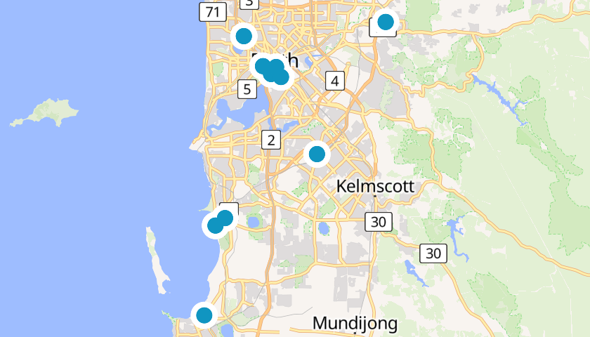 Map of Prime Contractor