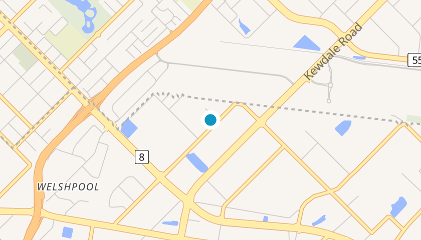 Map showing United Fasteners WA Pty Ltd location