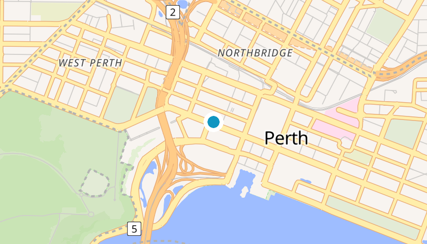 Map showing Vescient location