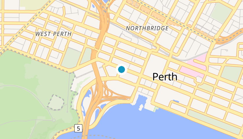 Map showing WA DEFENCE REVIEW location