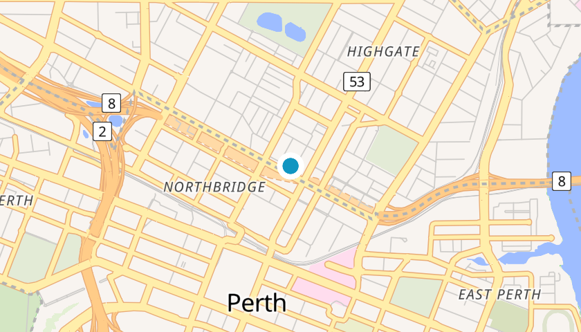 Map showing Wedgetail Aerospace location